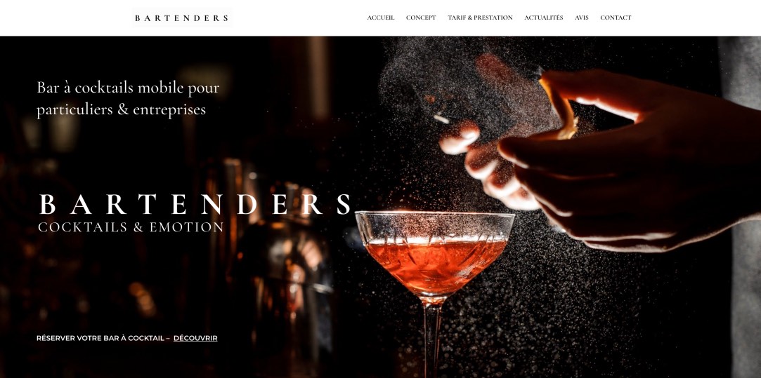 Bartenders France - bar à cocktail mobile (Mariage - Anniversaire - Entreprise - Team building - Location de bar) — wedding